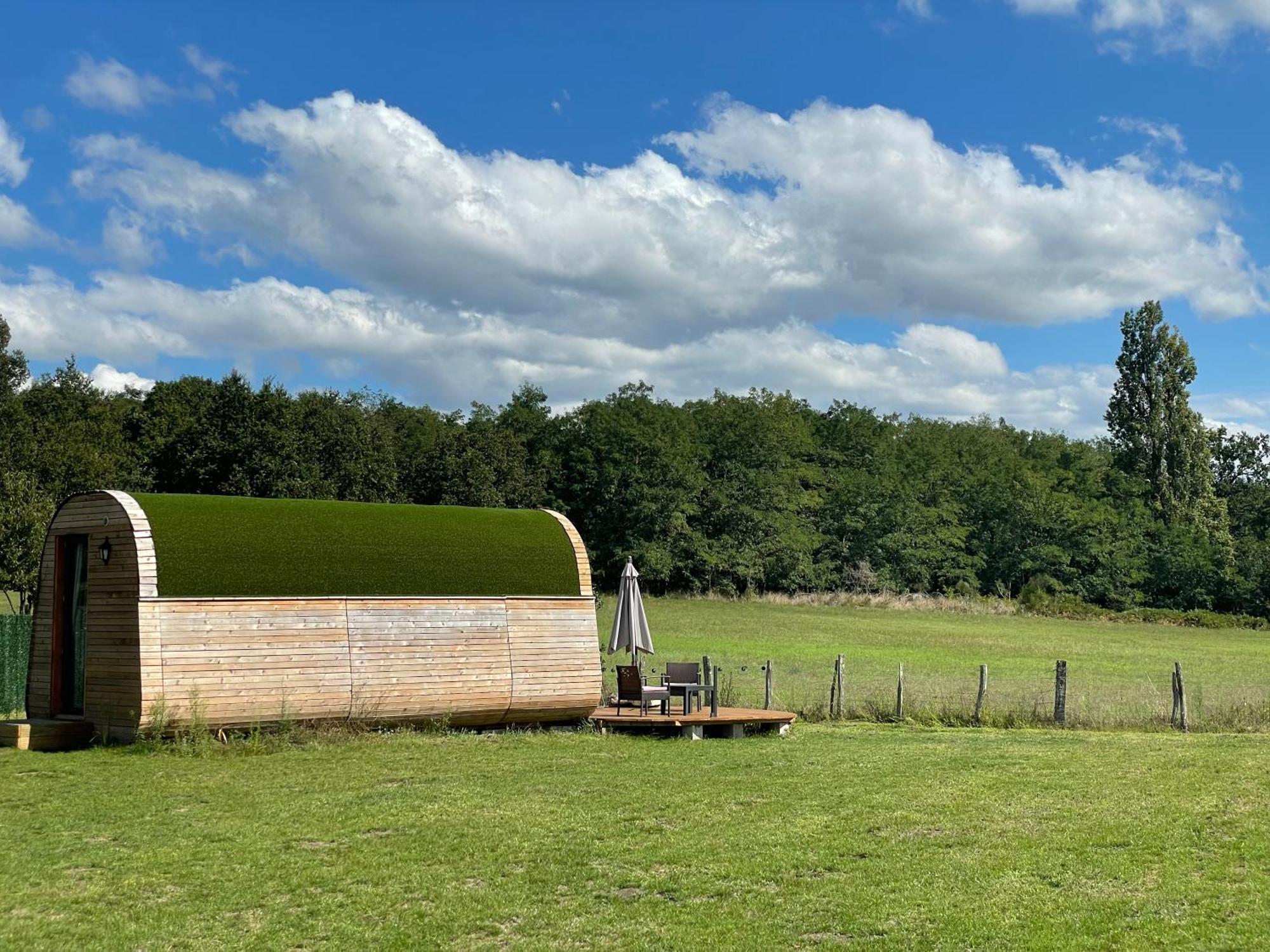Logement Insolite : La Ruche Verte Monts-sur-Guesnes Exteriör bild