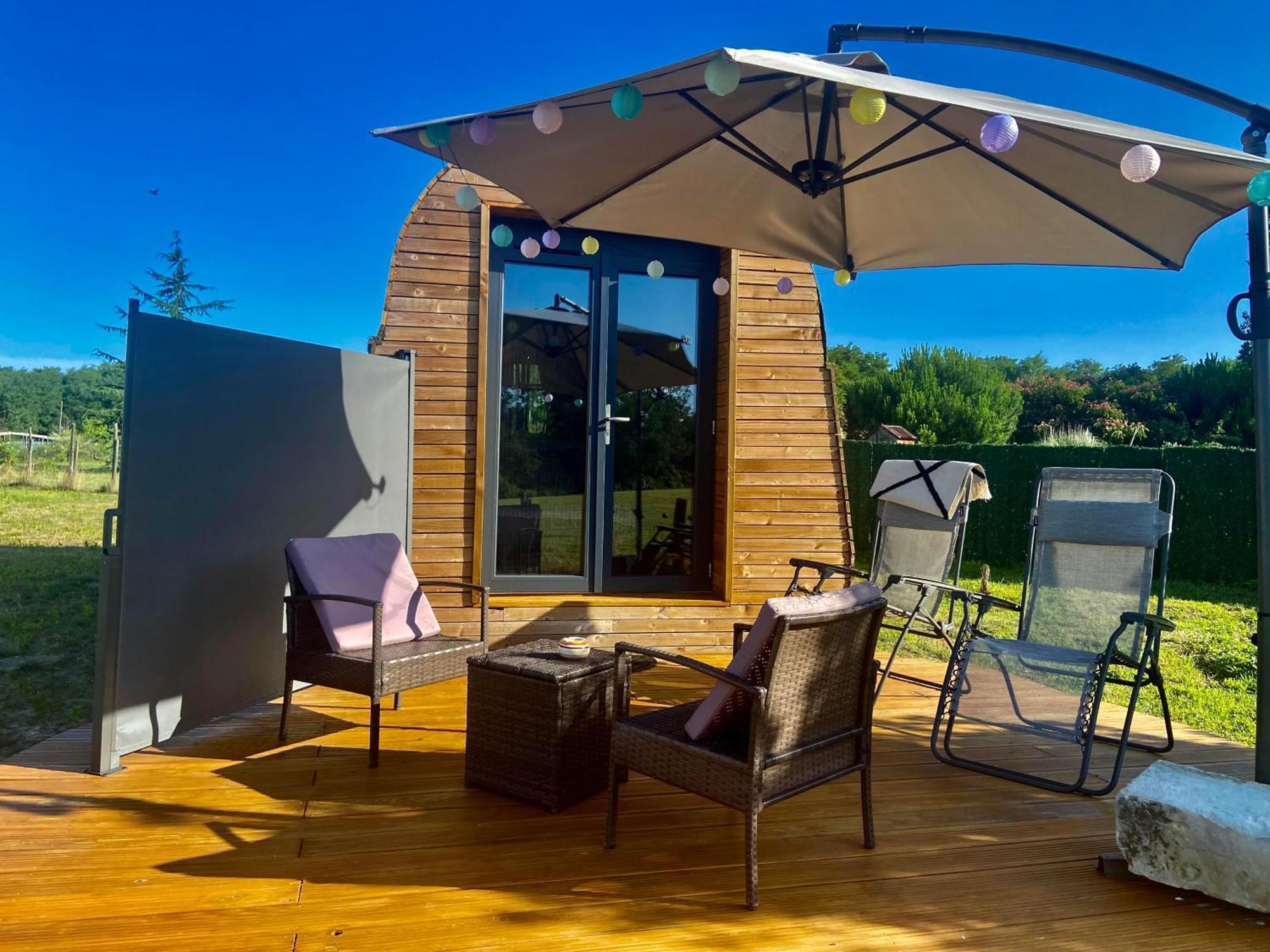Logement Insolite : La Ruche Verte Monts-sur-Guesnes Exteriör bild